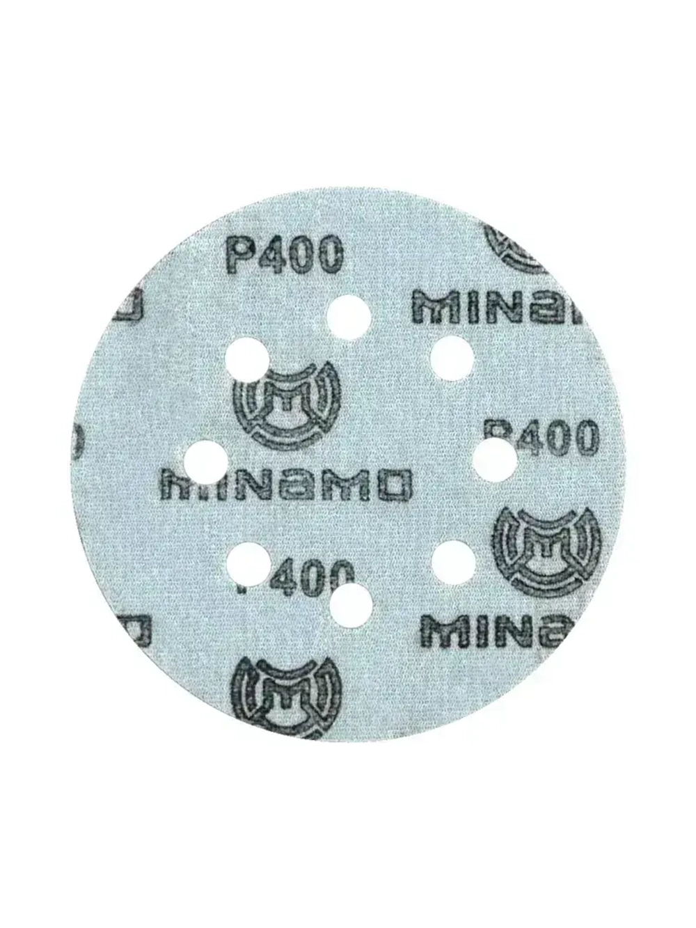 125мм P400 10шт. Шлифовальный абразивный круг для шлифовки под липучку Minamo Soft Matter PB