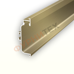 Алюминиевый рамочный профиль для фасадов, Латунь купить с доставкой, Казахстан