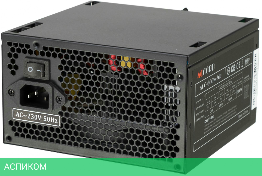 Блок питания Accord ACC-650W-NP
