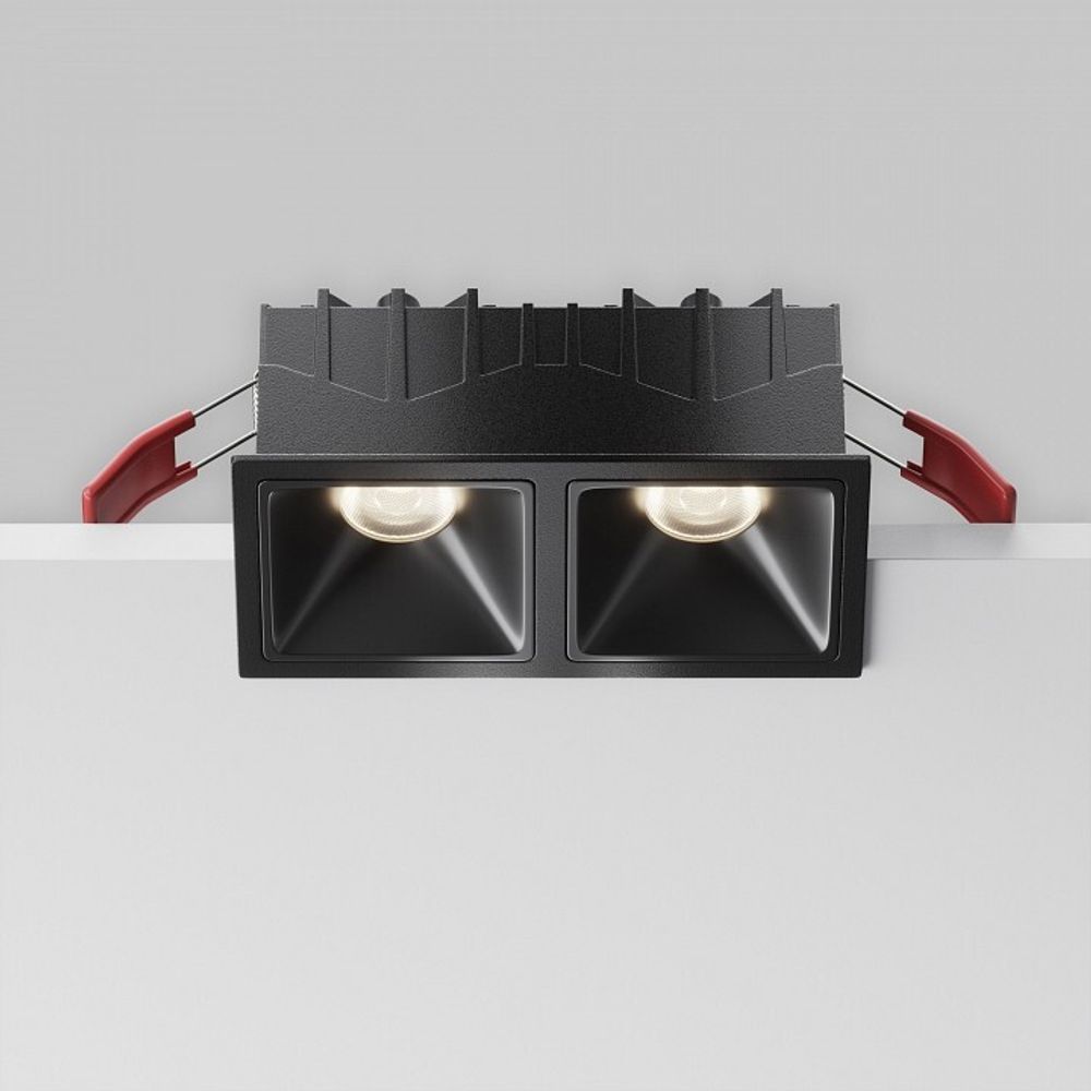 Встраиваемый светильник Maytoni Alfa LED DL043-02-10W4K-SQ-B-1