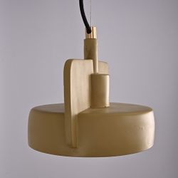 Подвесной бетонный светильник SKOVL A Песочный