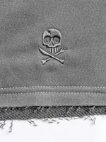 Шорты Hardlunch Logo меланж серые