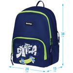 Рюкзак Berlingo Light Skater 39.5*28*16см, 400 гр., 2отд. 3карм, уплотненная спинка