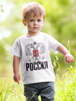 Футболка с гербом России
