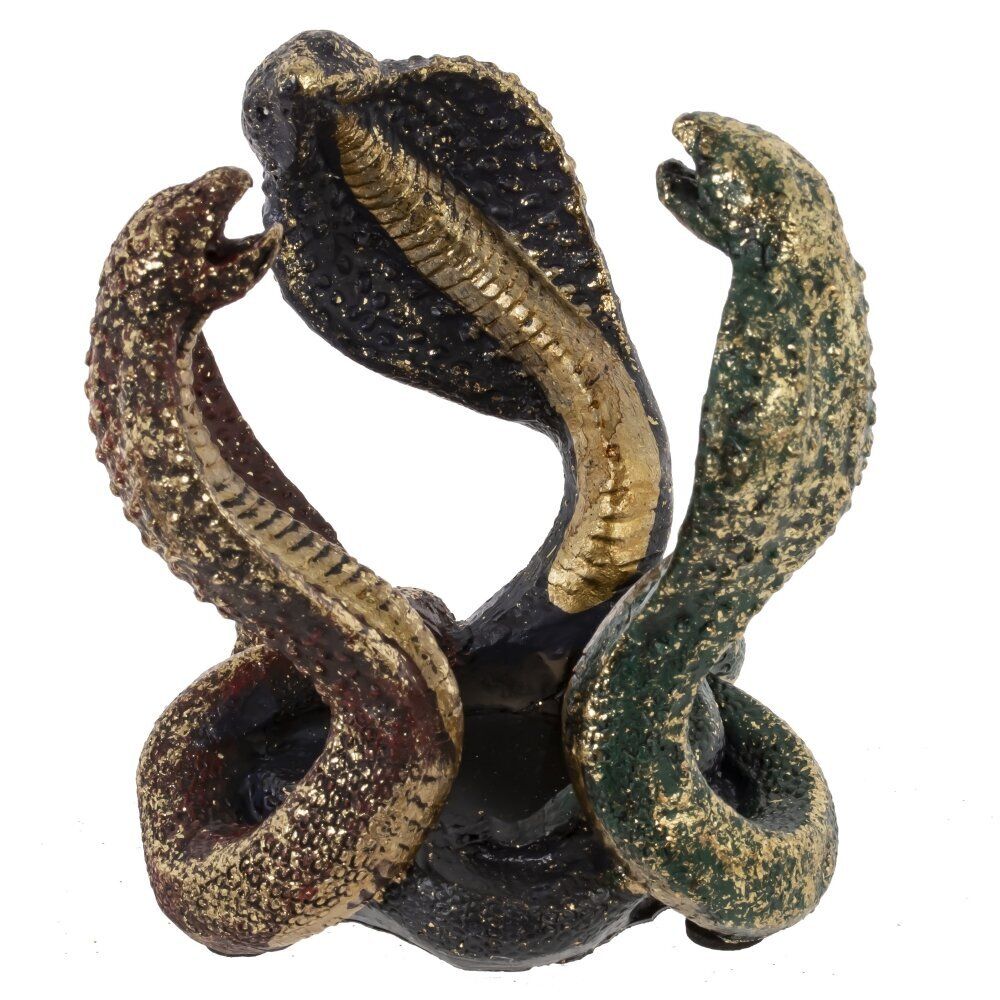 GAEM Подсвечник "Три змеи", D свечи 4 см, L11 W11 H11 см