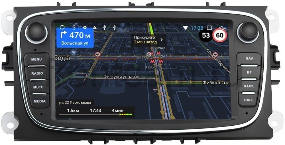 Универсальная магнитола для Ford - OEM GT003b на Android 9 и 2Гб-16Гб
