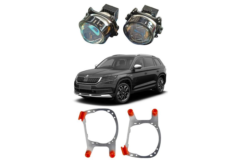 Комплект для замены штатных линз Skoda Kodiaq I 2016-2021