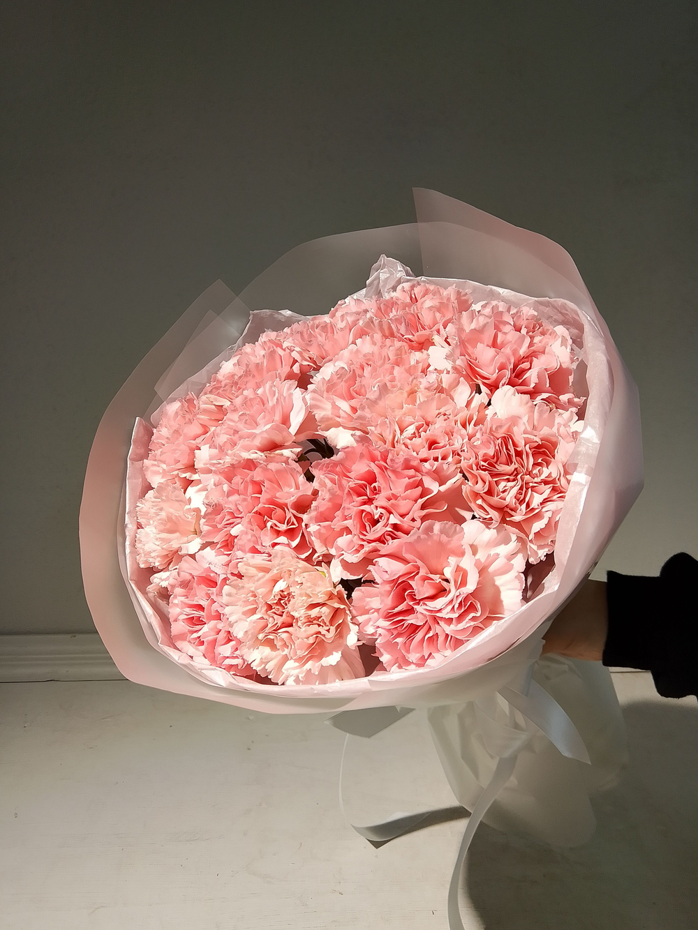 Букет из хризантем и альстромерии (С0033)