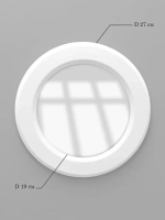 Зеркало настенное для прихожей 27 см