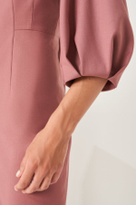 51488 Платье женское (сливовый)