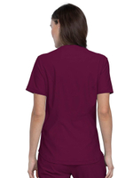 Топ медицинский женский Cherokee CK840, винный, 2XL