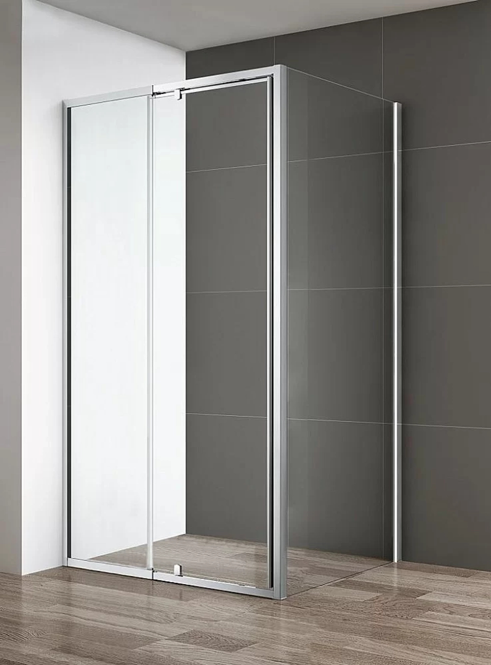 Душевой уголок Cezares Variante 110x80 VARIANTE-AH-1-110/120-80-C-Cr стекло прозрачное/профиль хром