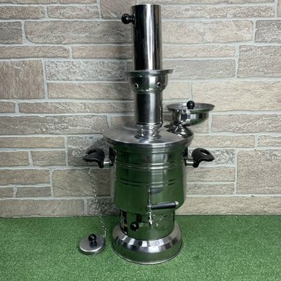 Самовар дровяной Zarifis 3.5 л (Нержавеющая сталь, Турция)