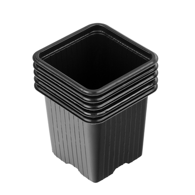 Горшочек для рассады, 70 х 70 х 65 мм, полистирол, 5 шт