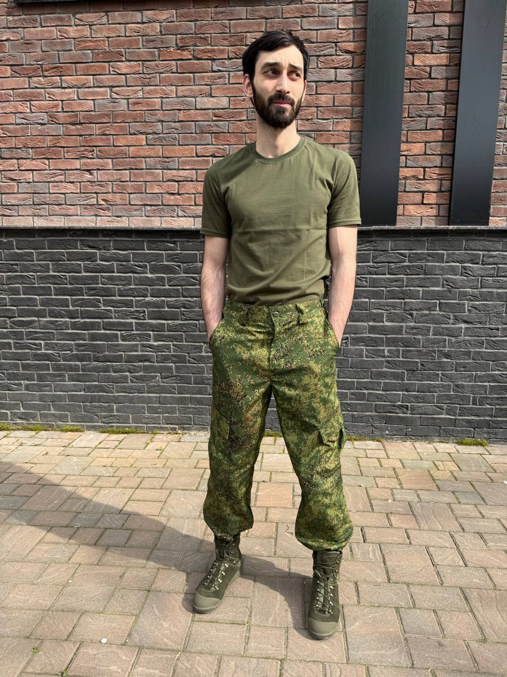 Костюм летний ВКПО зеленая цифра