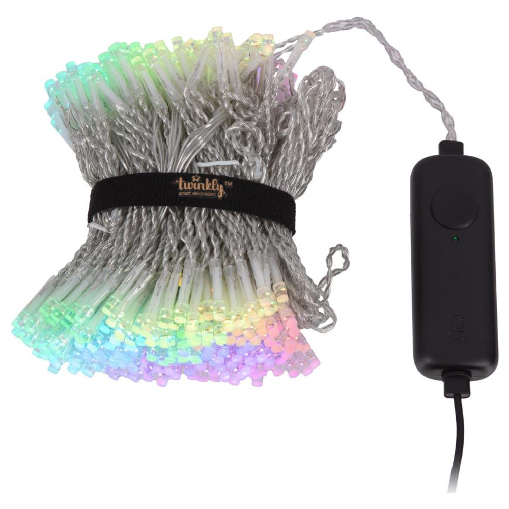 Умная гирлянда «Занавес» Twinkly Curtain, RGB + W (3x2,1 м, 400 светодиодов) Generation II
