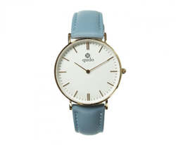 Часы Qudo наручные женские Eterni 802508 BL/RG цвет голубой