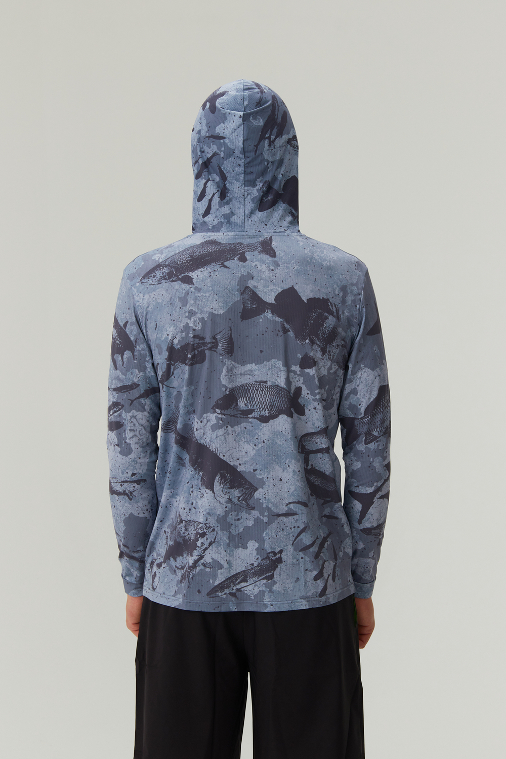 Худи Аквафиш серый