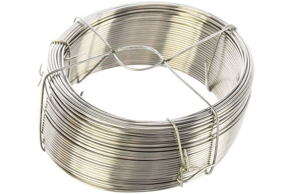 ПРОВОЛОКА ИЗ НЕРЖ.СТАЛИ СИБРТЕХ 1,2 ММ, ДЛИНА 50М 47763