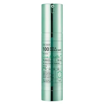 VT Cosmetics Reti-A Reedle Shot 100,Бустер-сыворотка с микроиглами и ретинолом, 50ml