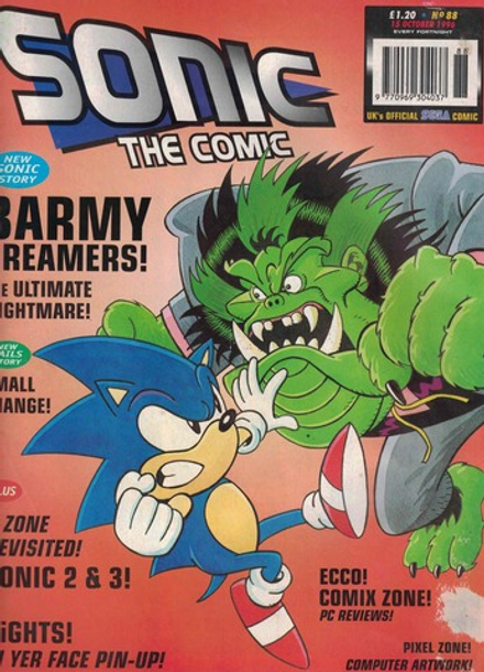 Комикс Sonic The Comic 1996 #88