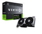 Видеокарта MSI GeForce RTX 5070 12G VENTUS 2X OC, 12Gb GDDR7 192-bit 1xHDMI 3xDP G5070-12V2C