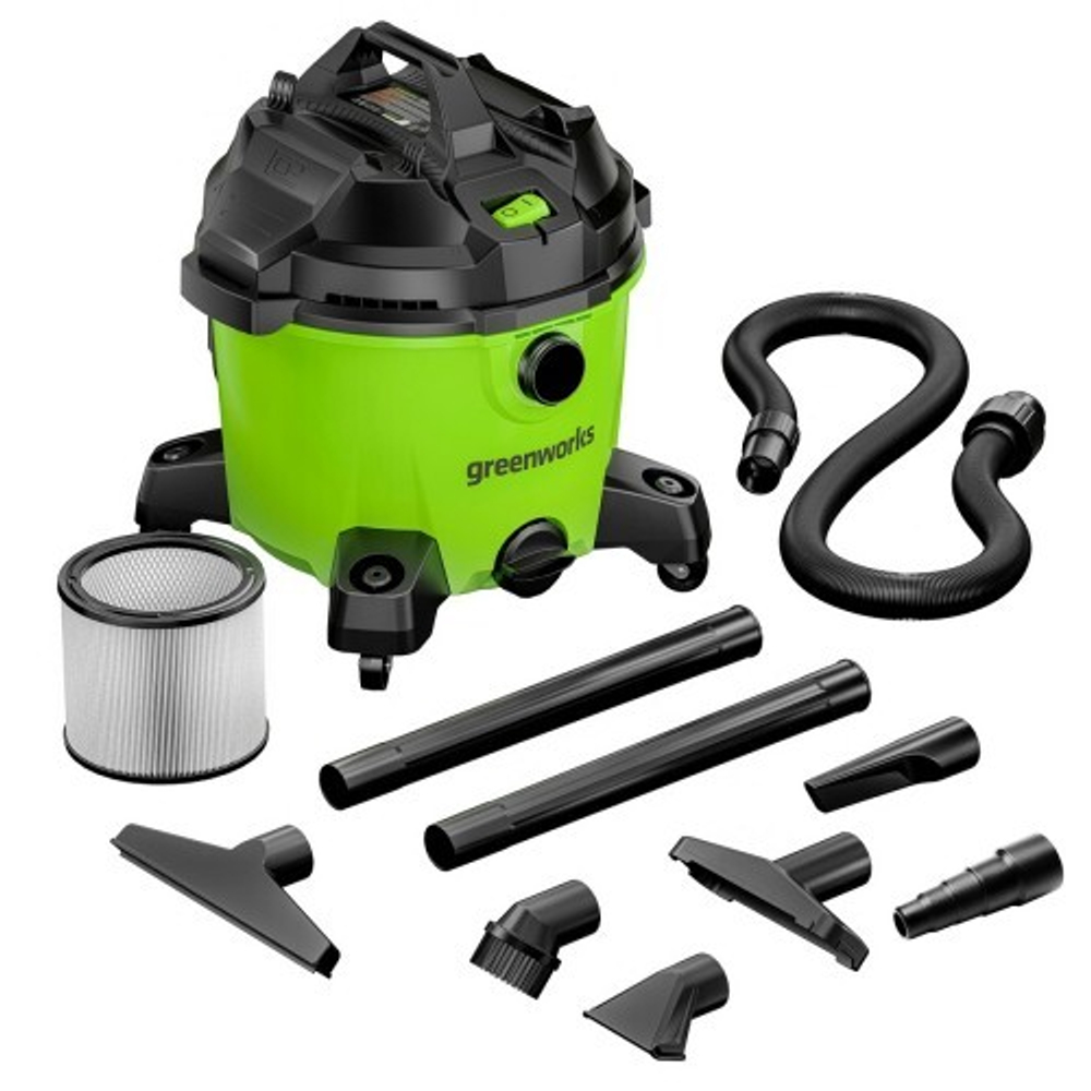 Пылесос GREENWORKS G120WDV строительный 4701207