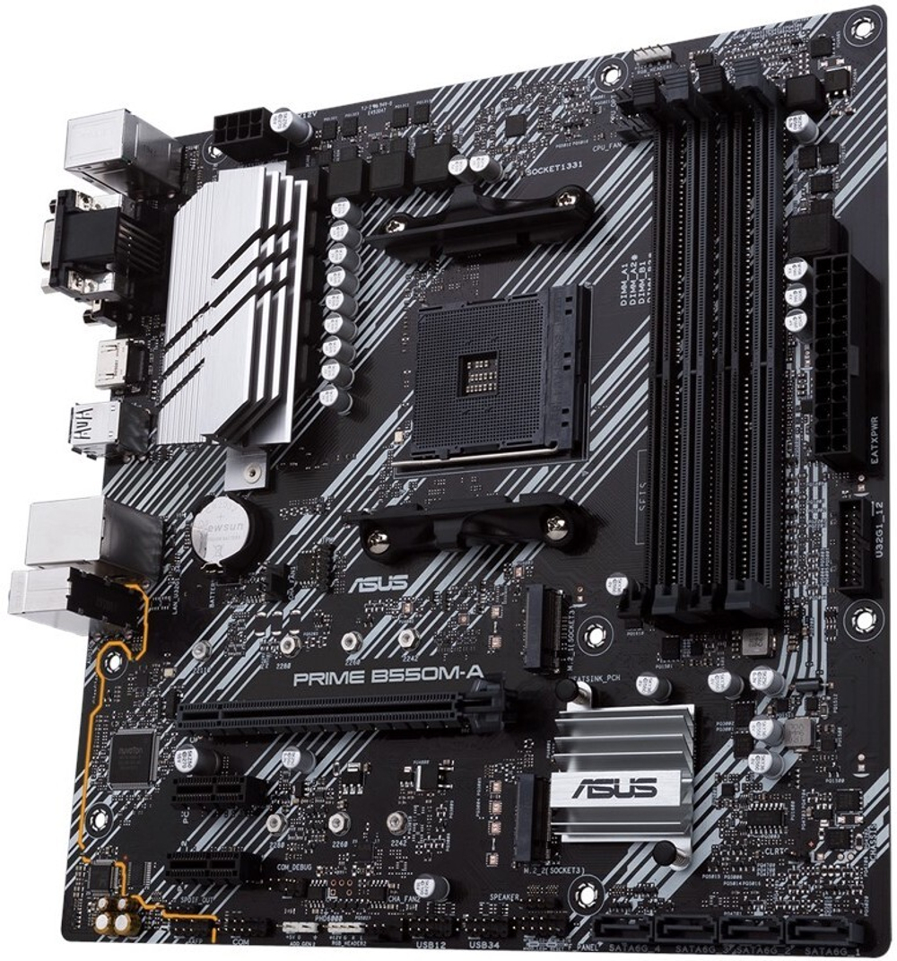 Материнская плата mATX ASUS PRIME B550M-A