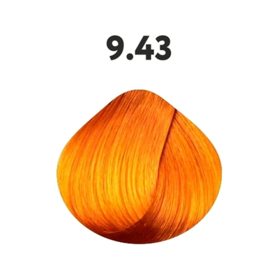 9.43 крем-краска KAARAL AAA Color Collection очень светлый медно-золотистый блондин - 100 мл.