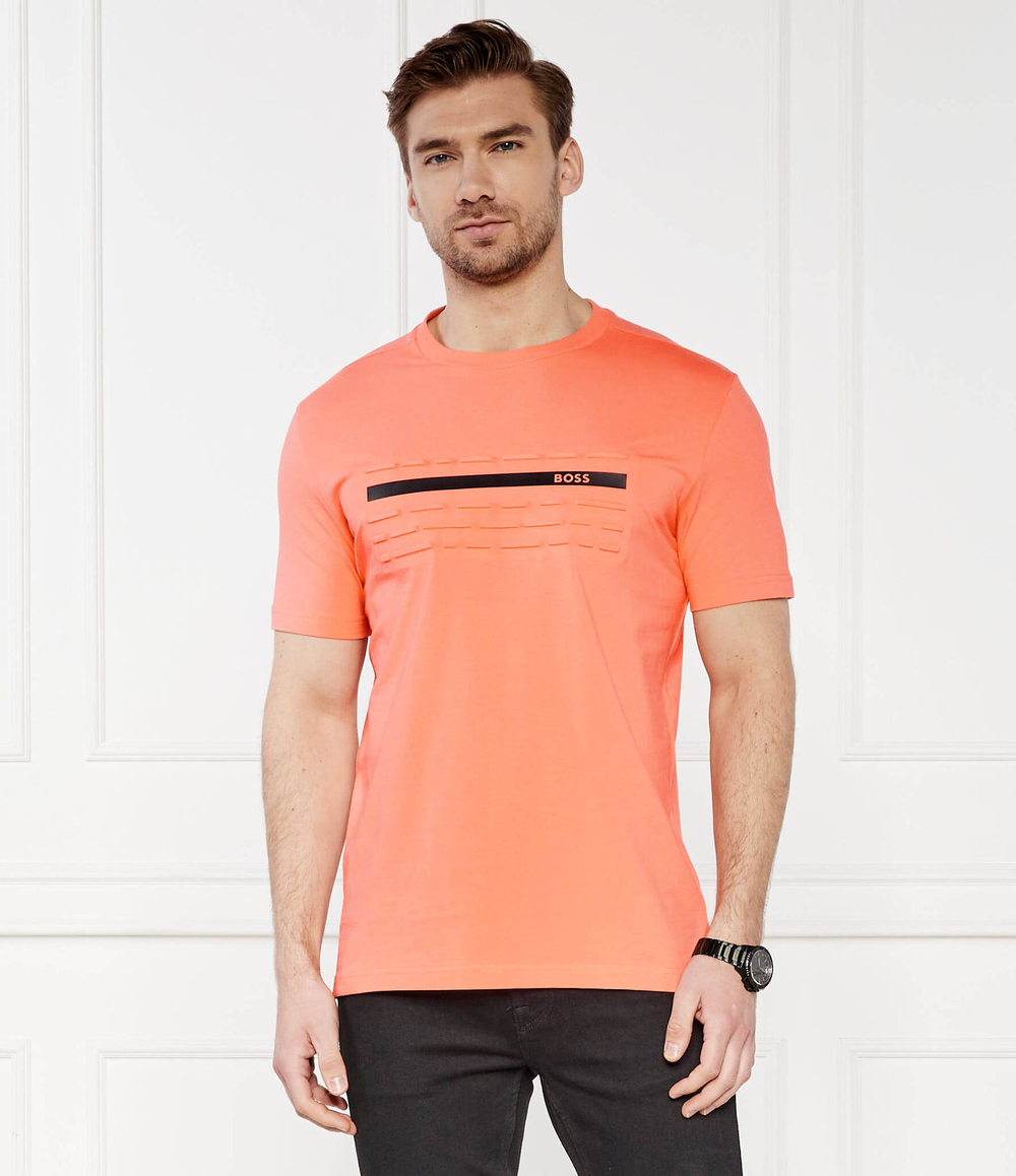 Футболка Tee 4 BOSS GREEN - оранжевый(50513010)