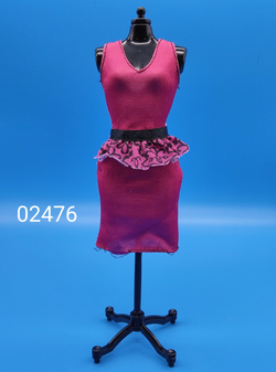 Одежда для куклы Барби винтаж платье 02476