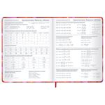 Дневник 1-11 класс 48 л., твердый, BRAUBERG, матовая ламинация, резинка, закладка-ляссе, с подсказом, "Сердечки", 107241