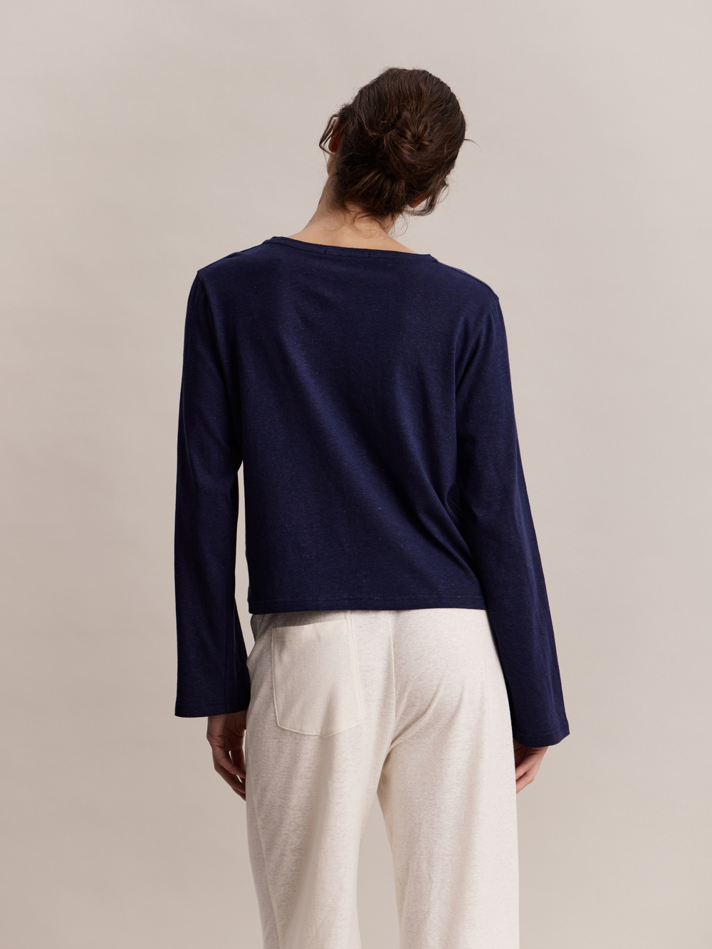 Брюки Roy Pants Ivory in Hemp