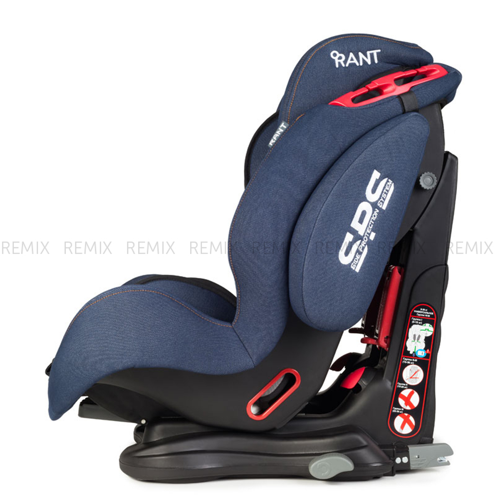 Автокресло "THUNDER" Ultra isofix SPS группа 1-2-3  (9-36 кг) blue jeans
