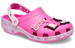 Barbie/Barbie x Crocs Classic clog non-slip wear-resistant hole shoes women's pink