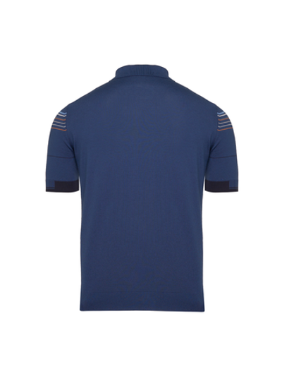 Поло с коротким рукавом на молнии Atelier Portofino