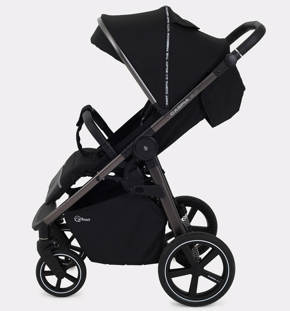 Детская прогулочная коляска Rant Caspia 2.0 Black