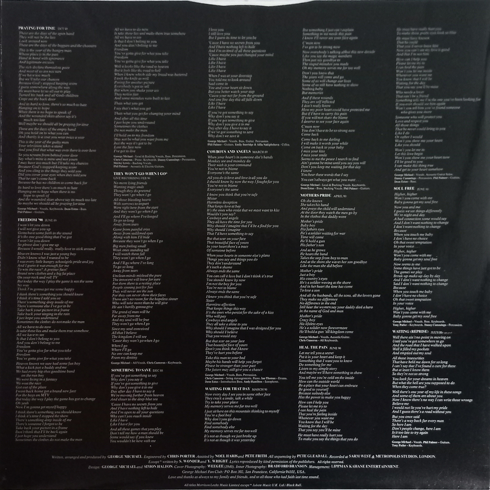 George Michael / Listen Without Prejudice Vol. 1 (LP)