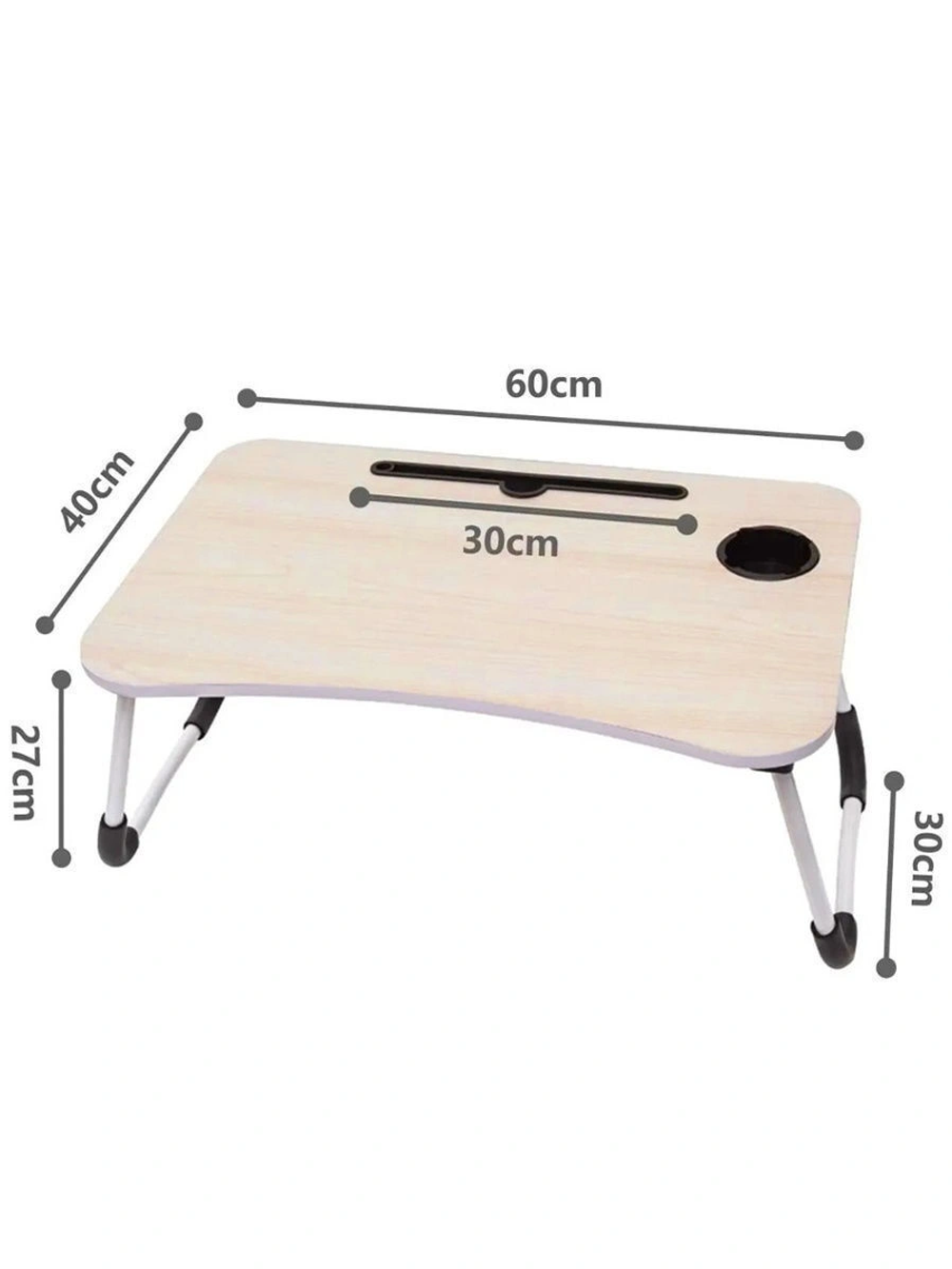 Портативный стол для ноутбука TV-804,цвет светло-бежевый