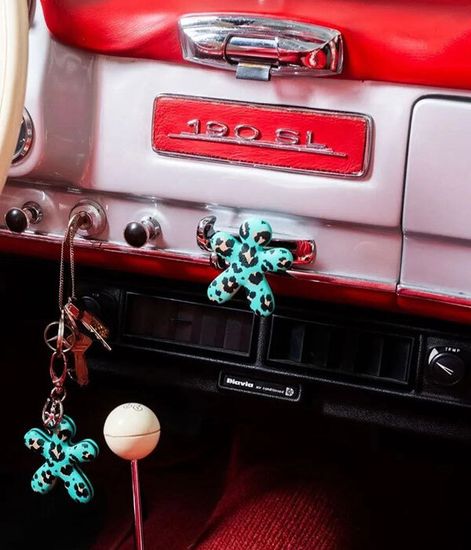 Пряный цитрус, ароматизатор для автомобиля NIKI голубой леопард, Mr&Mrs Fragrance