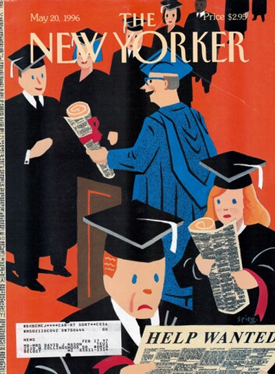 Журнал The New Yorker 20-05-1996, обложка