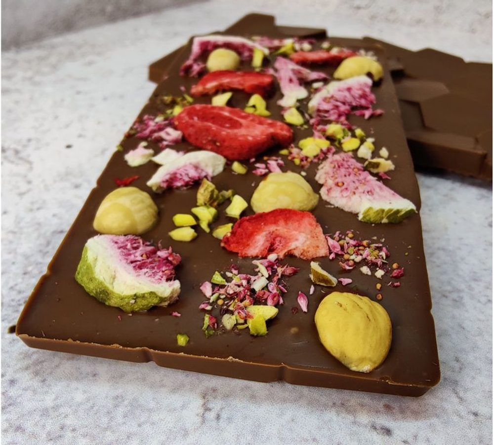 Клубника сублимированной сушки, слайсы, 1 кг