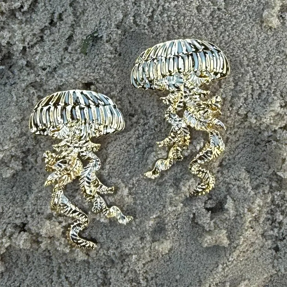 Серьги Медуза