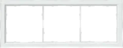 Donel R98 Glass рамка 3-я Белое стекло, серия DA