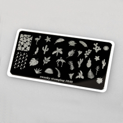 Swanky Stamping Пластина для стемпинга 049