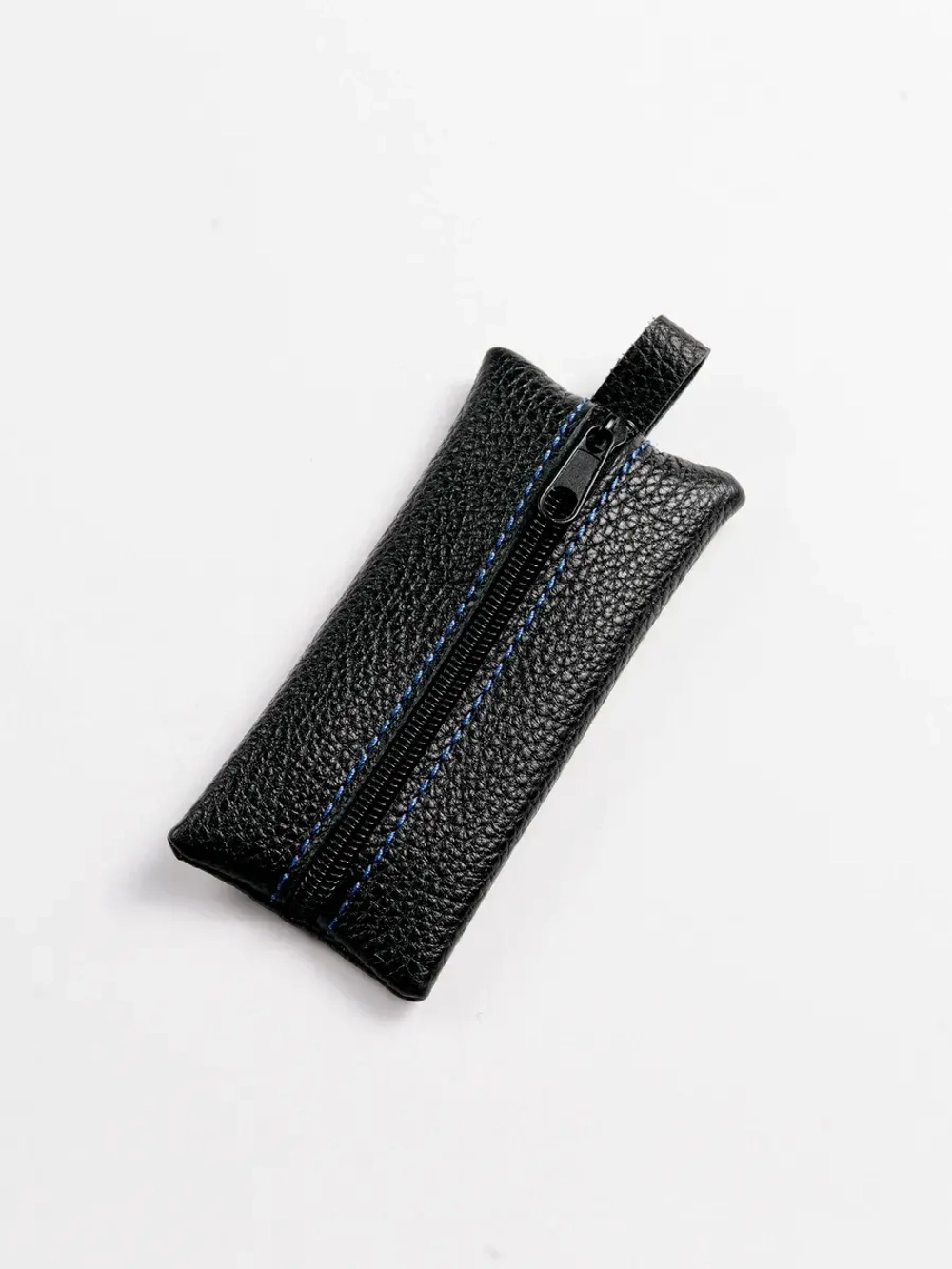 Ключница карманная кожаная