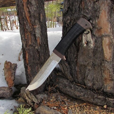 Нож НС-20 Сапсан, гравировка (Златоуст)