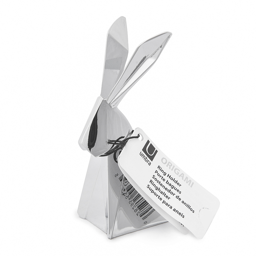 Держатель для колец Origami кролик хром, Umbra