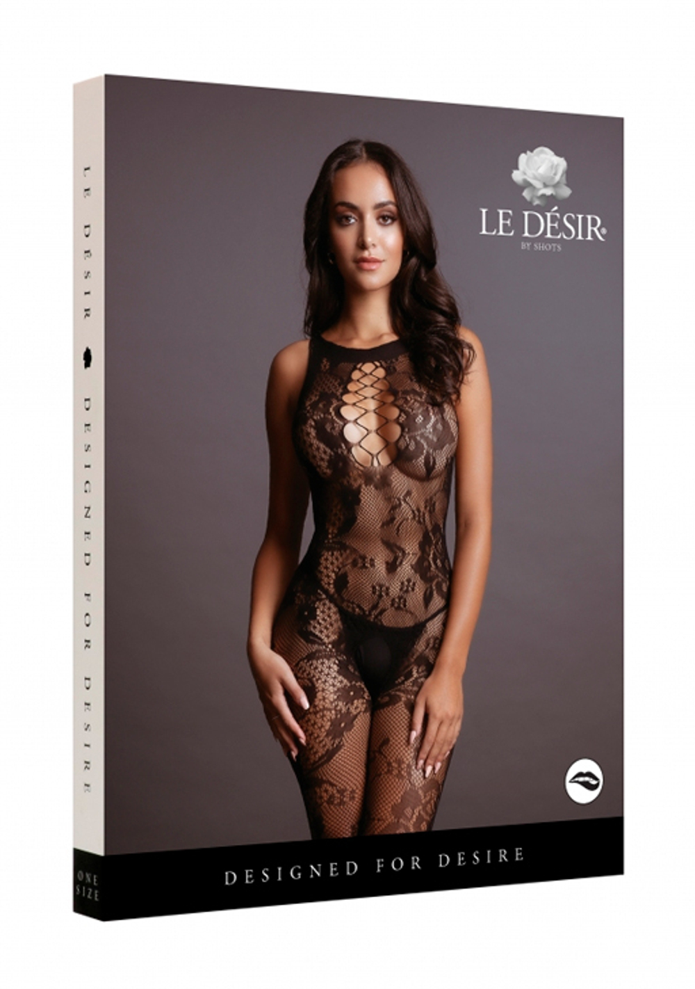 Боди-сетка Criss Cross Neck Bodystocking