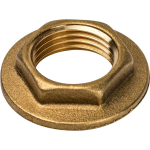 Контргайка с ребордой латун 1"1/4   ViEiR  (250/10шт)